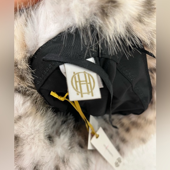 NWT ⚜️🤎⚜️ House of Harlow 1960 Leopard Faux Fur Bucket Hat - Picture 8 of 9